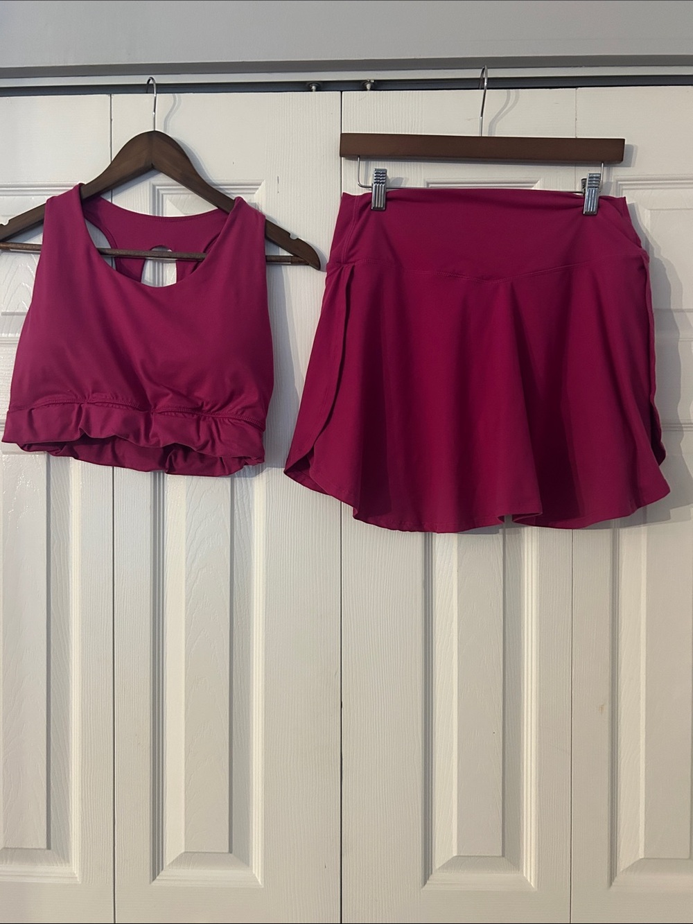 Magenta Athletic Skirt - Women